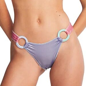 Capittana Luciana Metallic Bikini Bottom